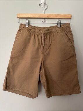 Boys size XL Khaki Tan Shorts, 100% cotton, drawstring waist. Never worn!